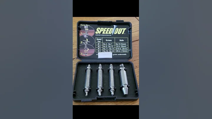 How to Remove a Stripped Screw with SpeedOut #shorts