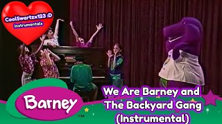 Barney: We Are Barney and The Backyard Gang (Instrumental)