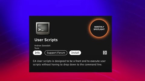 Work Smarter, Not Harder with the User Scripts Plugin