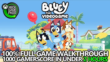 Bluey: The Videogame - 100% Full Game Walkthrough - All Collectibles & Achievements/Trophies