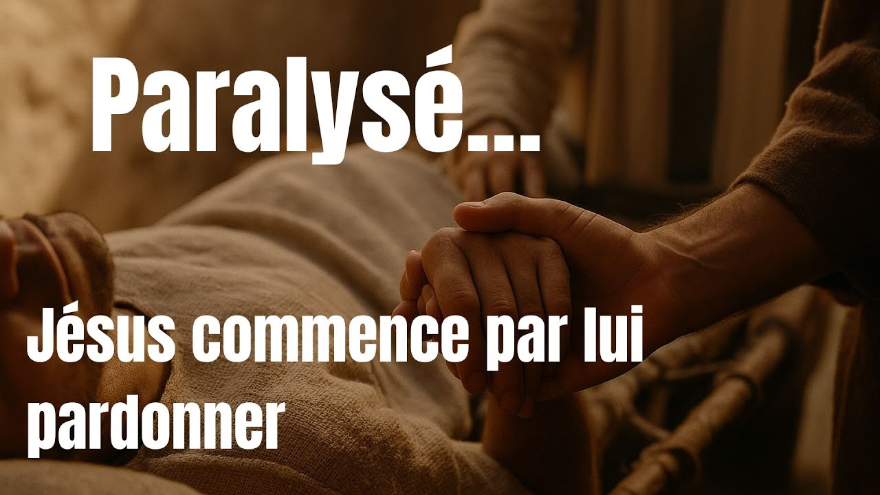 Un homme paralysé… Jésus commence par lui pardonner