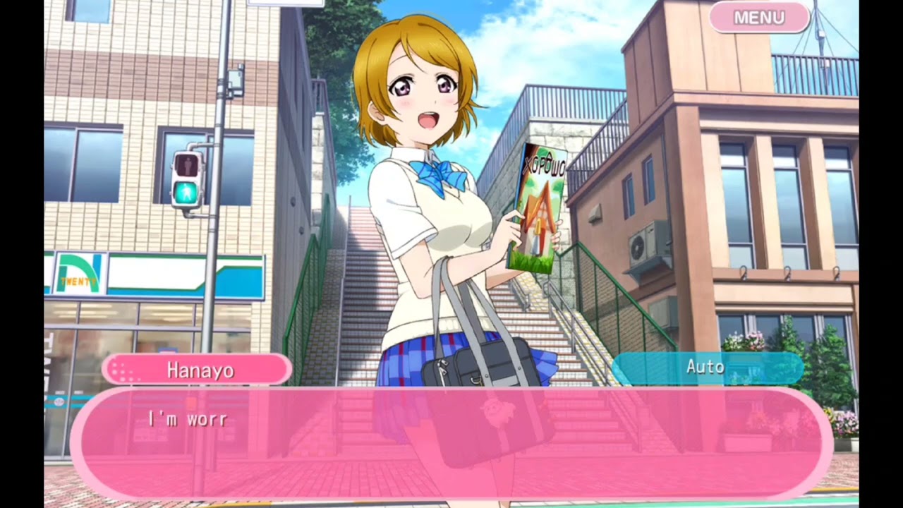599 Koizumi Hanayo's Cyber card side story - Love Live SIF - YouTube
