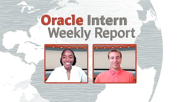 Intern report: Oracle Support Rewards Program with Ross Brown