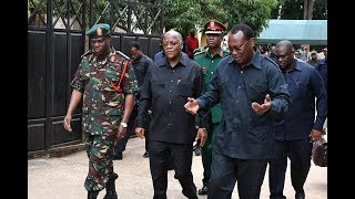 Magufuli Atinga Nyumbani Kwa Mbowe, Wamekaa Kiti Kimoja