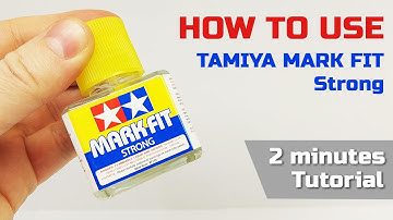 How to use Tamiya Mark Fit Strong | Tutorial for beginners