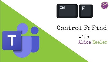 Control F FIND and REPLACE in Word