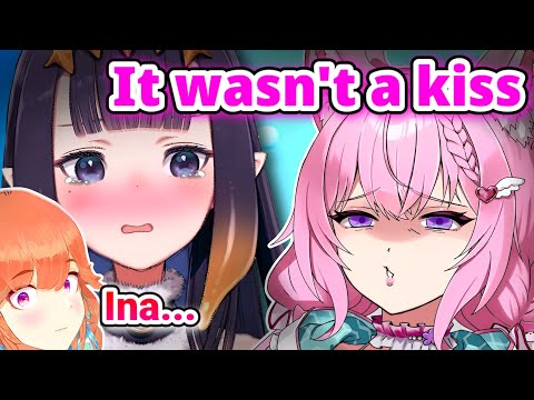 Ina thought Koyori wanted a kiss but got rejected instead... |Hololive|
