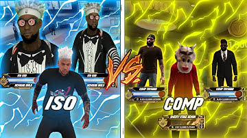 ISO vs COMP!!! The most UNSTOPPABLE BUILD on NBA 2k20!!!