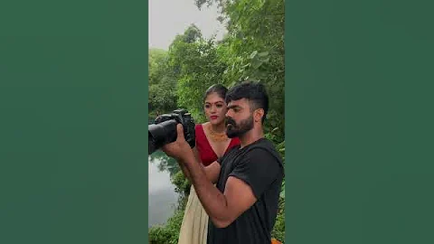 BTS of a glamorous photoshoot