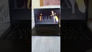 thinkpad ^w^ #linux #thinkpad #archlinux #xenia #fox #furry #wallpaper #anthro