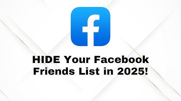 How to Hide Your Facebook Friends List in 2025! (Easy & Updated Guide)