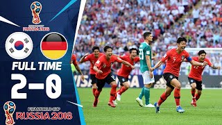 ملخص مباراة المانيا وكوريا الجنوبية 0-2 | كاس العالم 2018 | جودة عالية | جنون الشوالي