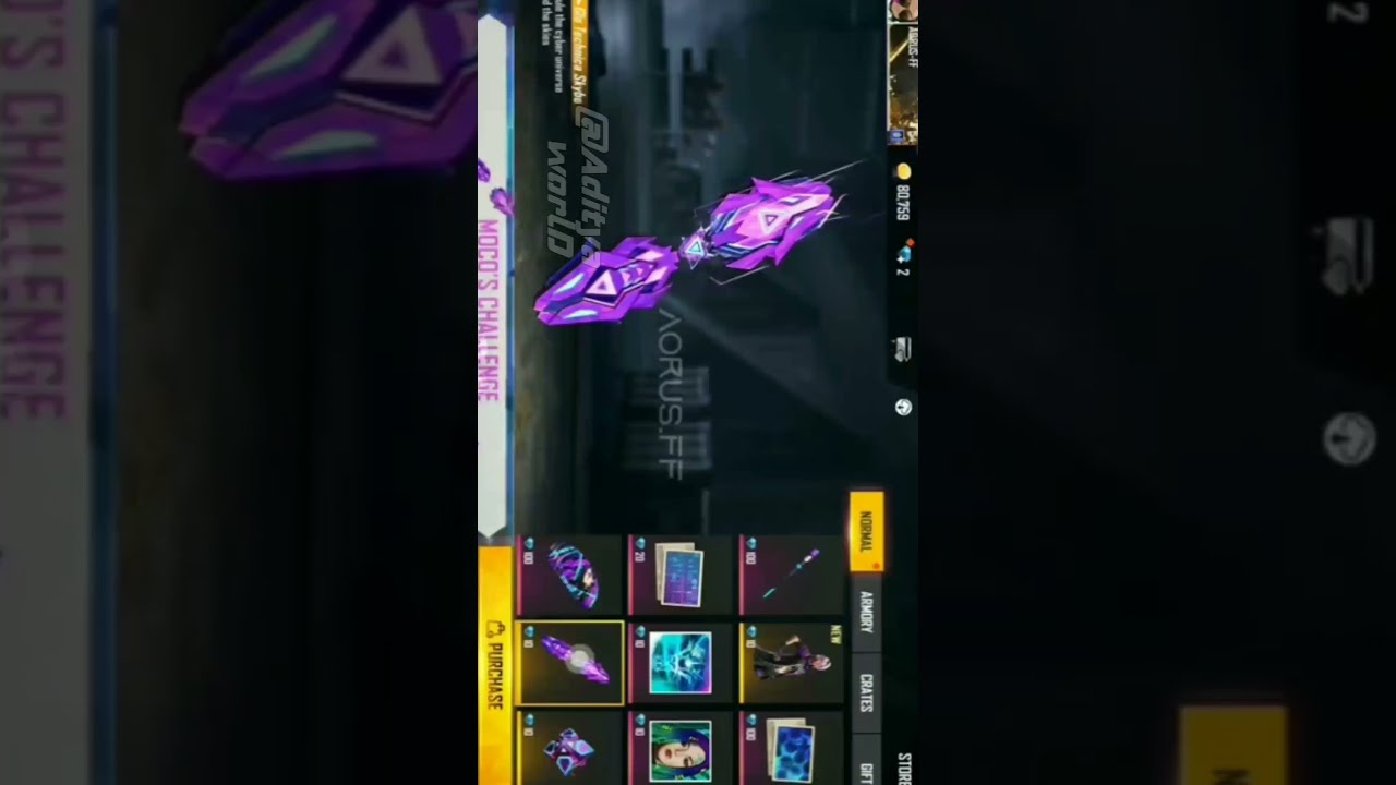 FREE FIRE ELITE MOCO FREE LEGENDARI SURFBOARD SKIN 🤩 // FREE FIRE FREE LEGANDARI SURFBOARD SKIN