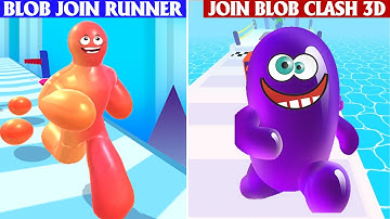 Blob Join Runner vs Join Blob Clash 3D Game All Level New Update