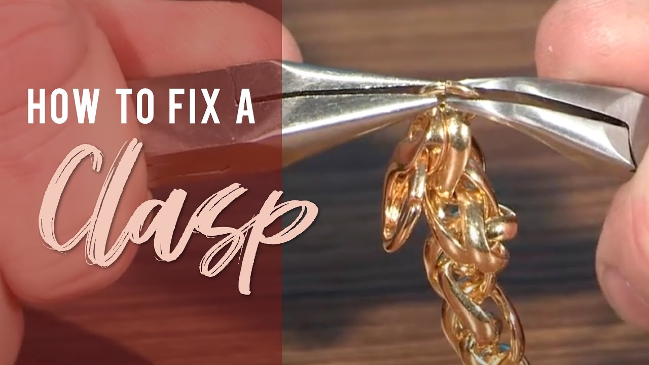 Clasp question: I am not familiar with how to fix claps. The clasp