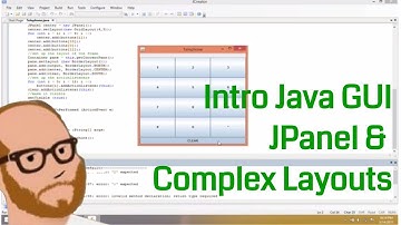 Introduction to Java GUI - Day 5 - Using JPanel to Make Complex Layouts