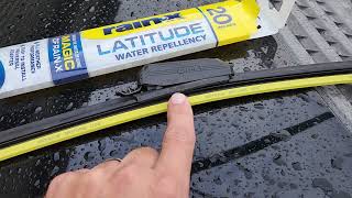 How To Apply  Rain‑X® Latitude® Water Repellency 2-n-1 Wiper Blades