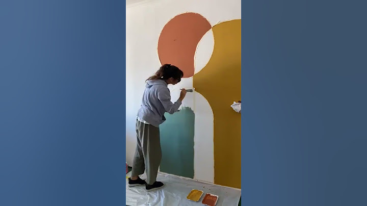 Now this is how you paint a mural wall 🖌 #mural #diy #walldecor #design