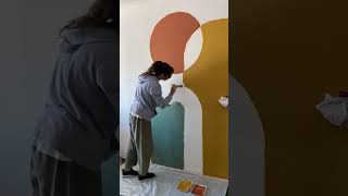 Now this is how you paint a mural wall  #mural #diy #walldecor #design