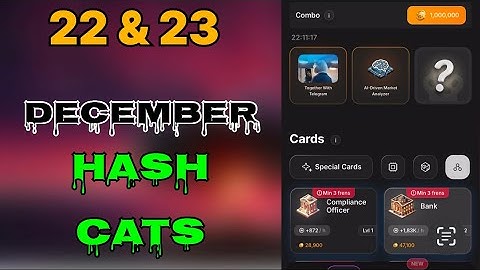 Hashcats daily combo today 22 & 23 December | hashcats combo today | hashcats combo today card |