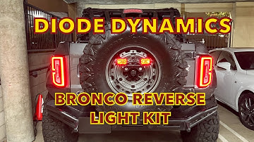 BRONCO REVERSE LIGHT KIT - DIODE DYNAMICS | The Bronco Adventures