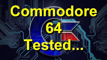 Commodore 64 C64 C-64 Old Original Board Matthew Desmond RAM Checker PLA - 8-Bit Man - Episode 3091