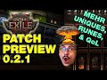 MEHR UNIQUES!!! Patch Vorschau 0.2.1 | Path of Exile 2