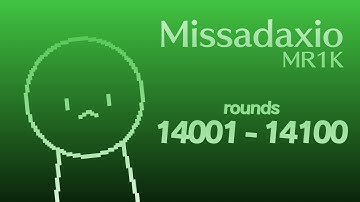 MR1K / Missadaxio - Rounds 14001 to 14100