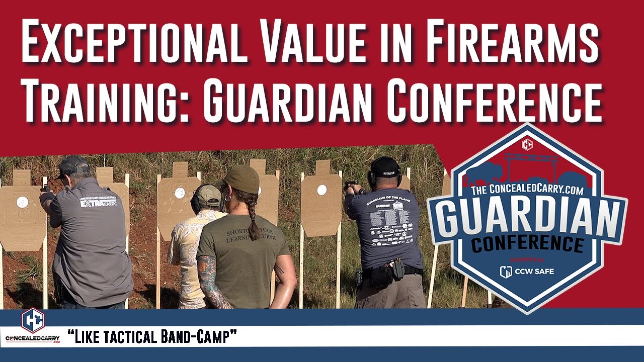 Unlocking Exceptional Value in Firearms Training: Guardian Conference