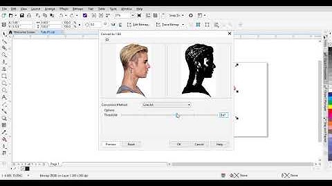 how to make silhouette in coreldraw [cordraw tuts #1]
