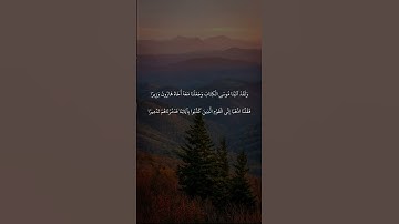 آية 35 - 36 سورة الفرقان طور عراقي حزين
