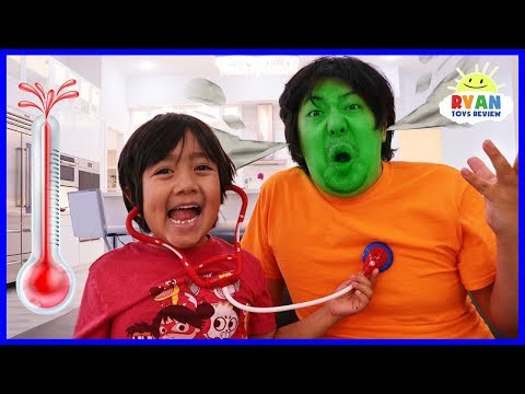 ryan-pretend-play-turns-daddy-different-colors-with-fruits-and-vegetable!