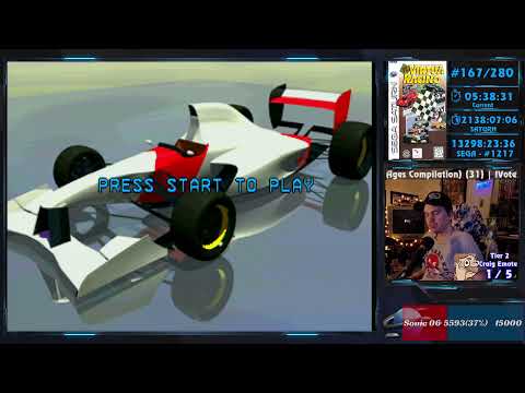 SEGA Crusade Vol 2 - #167 - Time Warner Interactiveu0027s VR Virtua Racing - Saturn - Finale