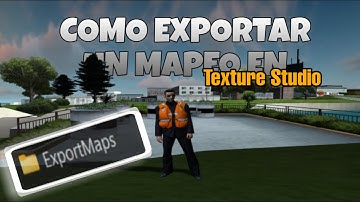 ¿Cómo Exportar un mapeo En Texture Studio? | Samm Mapping