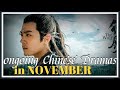 ONGOING CHINESE DRAMAS IN NOVEMBER 2020! (THE WOLF, BEGIN AGAIN, BE WITH YOU AND MORE)