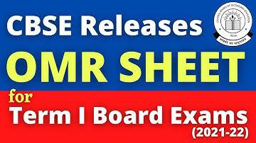 CBSE OMR Sheet for Term I | Official OMR Sheet Released by CBSE for Term I Board Exams | CBSE News