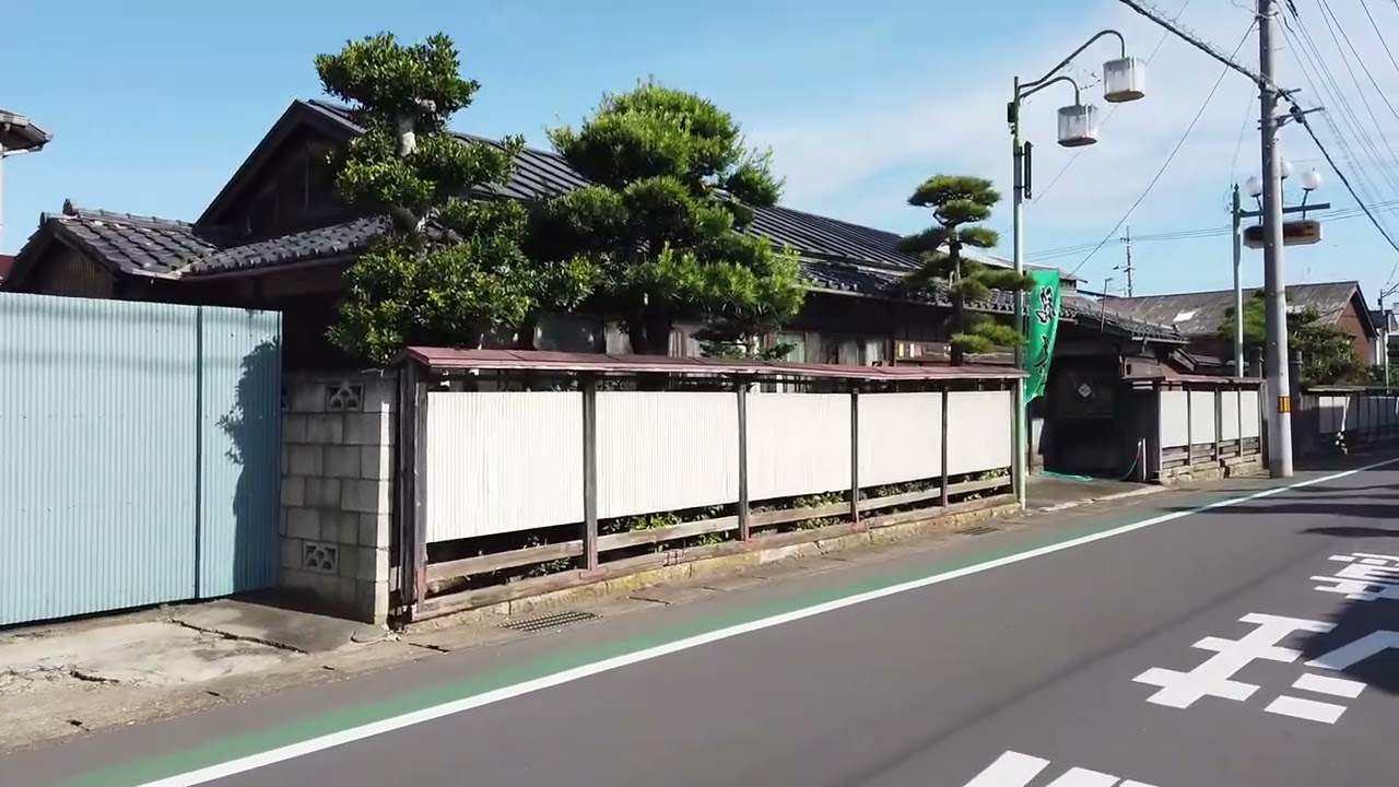 八街の町（千葉県八街市）