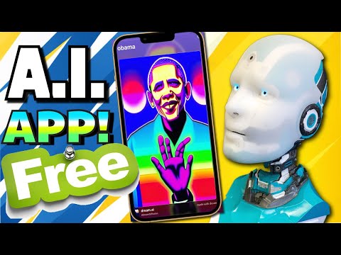 Видео: Get AI Art Generator App for FREE - (iPhone / iOS) 2022! *MUST HAVE APPS*