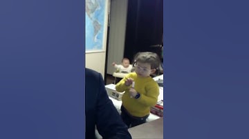 Children interrupt BBC News interview