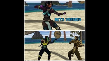 [BETA VERSION] MK:Unchained PSP MOD Textures By:@kitanakahnx