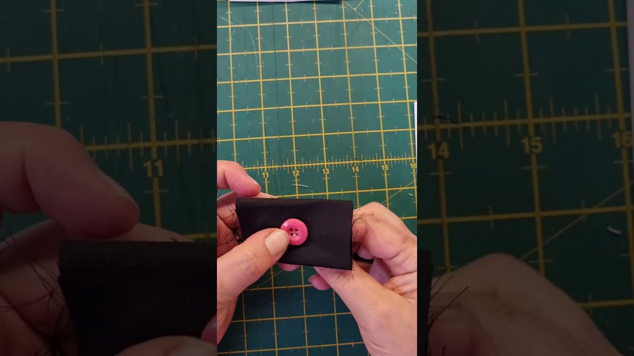 How To Sew On A Button Easily Sewing For Beginners