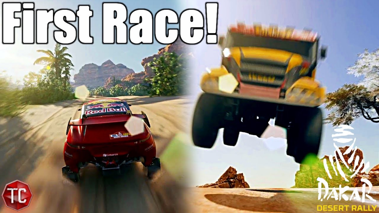 Dakar Desert Rally GAMEPLAY! FIRST RACES & Buying My FIRST TRUCK! - YouTube