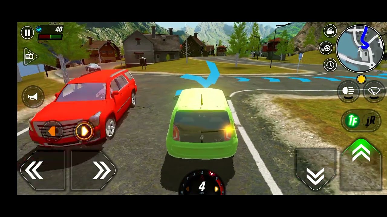 How to drive a car carefully? Car driving school simulator lesson 99 ...