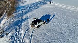 New Landrover and snow  @livestreamnature @PhotosofAfrica @360ImageFilm.