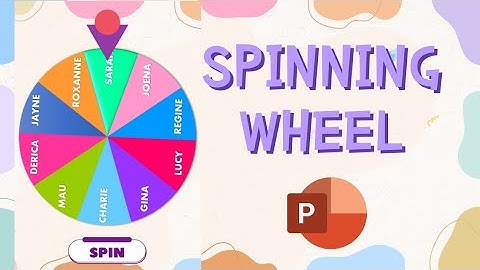 How to Make Spinning Wheel in PowerPoint | Name Picker