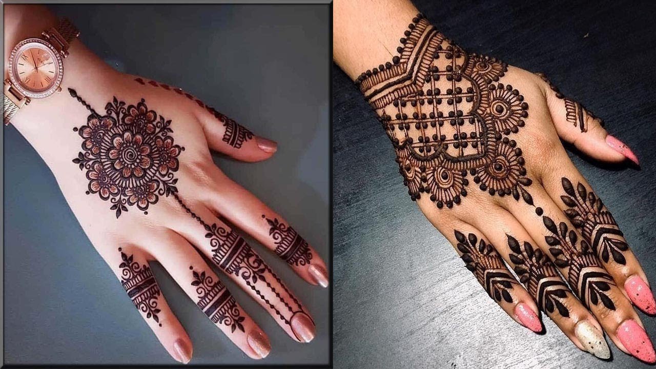 Sawan Special Mehndi Designs || Latest Mehndi Designs 2020 || EASY