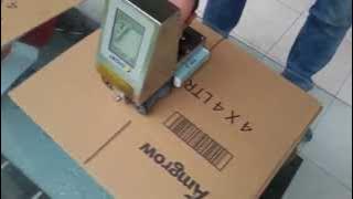 Download lagu How to Print Logo & Barcode on carton box  by ALT 382 Large Character Hand Jet Printer CYCJET