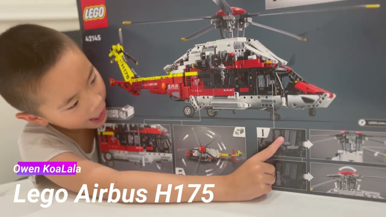 LEGO 42145 Airbus H175 Rescue Helicopter Review | LEGO Technic 2022 | Build & Play