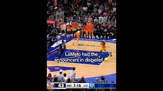 The announcers couldn’t believe it 😂