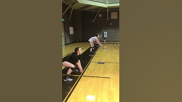 Volleyball Digging Drills: The Hit And Dig Drill